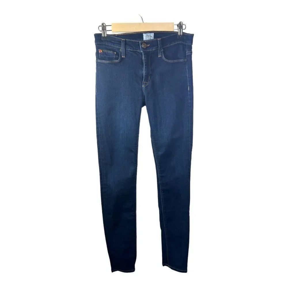 HUDSON Women’s Nico Super Skinny Midrise Denim Jeans Blue Size 26